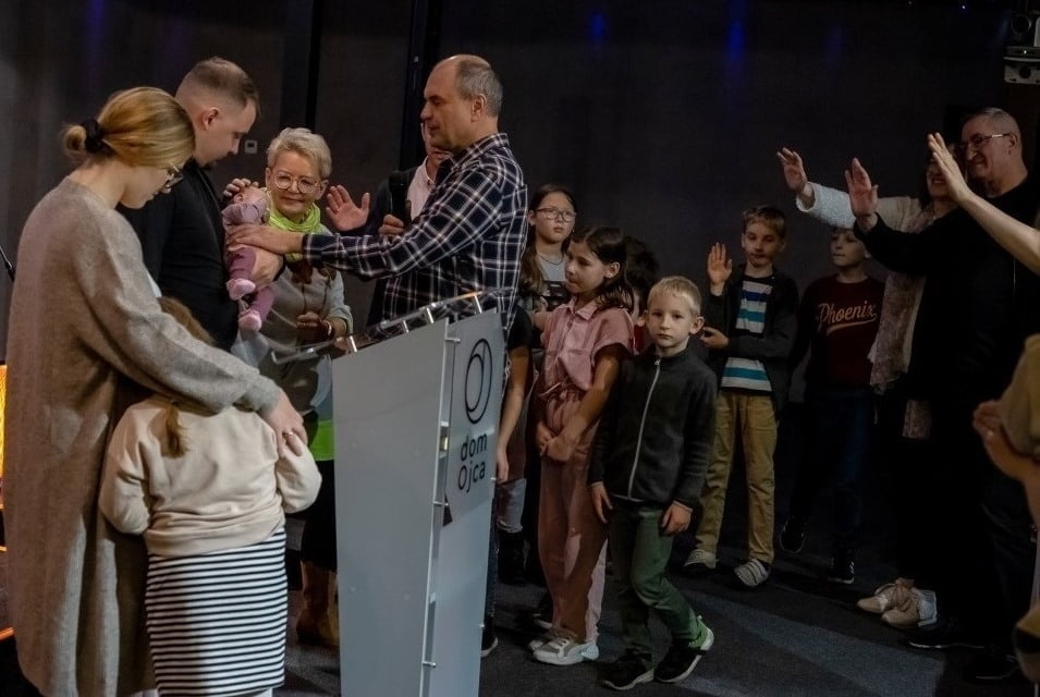 Podczas posługi duchowej.