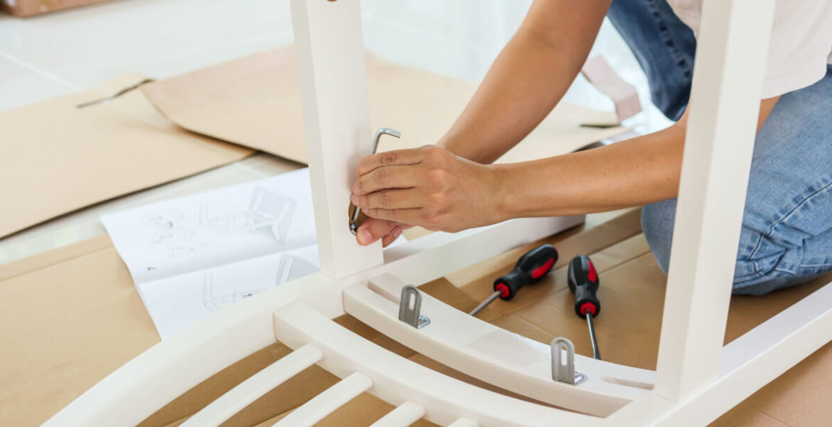 Montaż mebli na przykładzie mebli IKEA