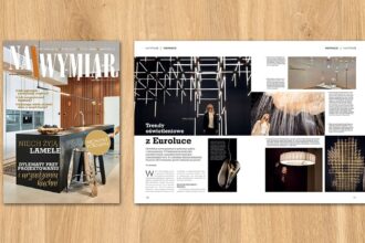Okładka czasopisma NA WYMIAR 2023 – wydanie specjalne miesięcznika BIZNES.meble.pl.