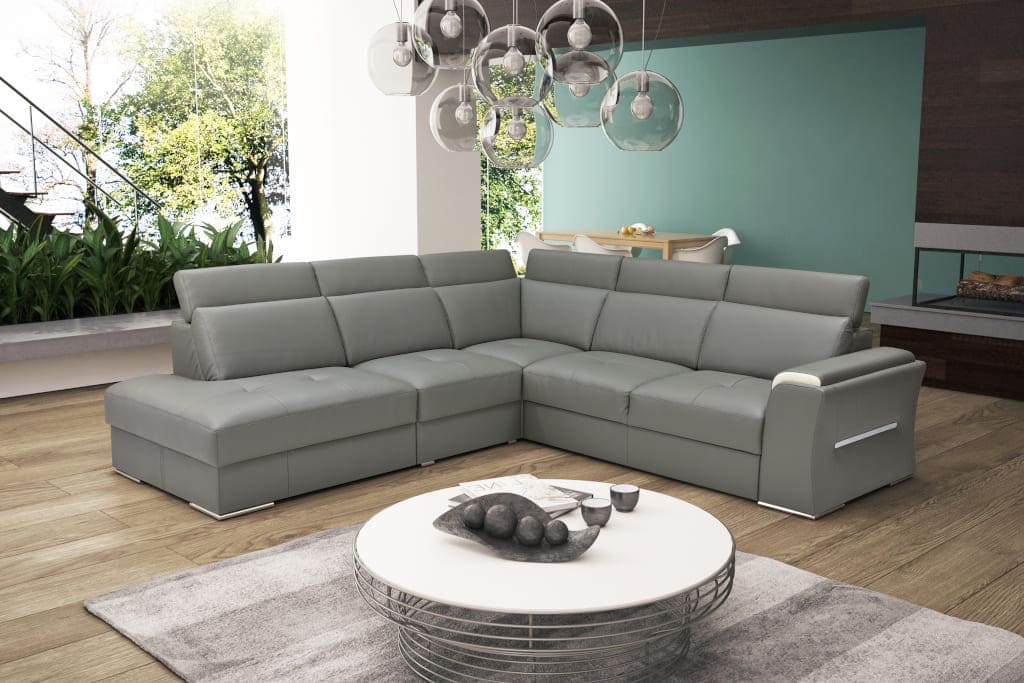 Duży i komfortowy narożnik „Dorado” to propozycja firmy AEK Design.