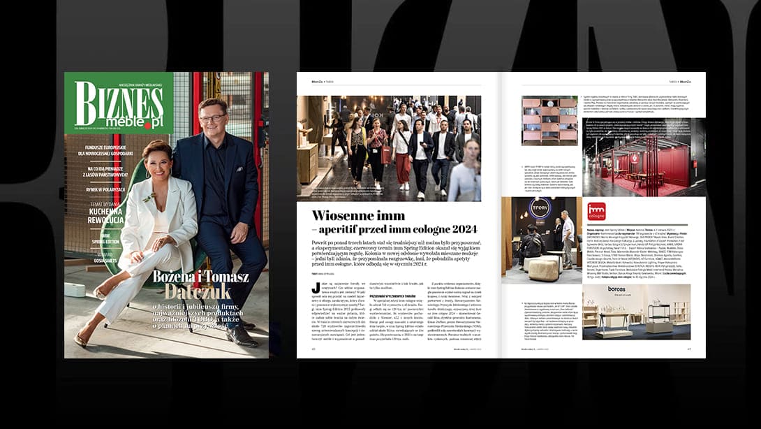 Miesięcznik BIZNES.meble.pl, wydanie sierpień 2023 r.