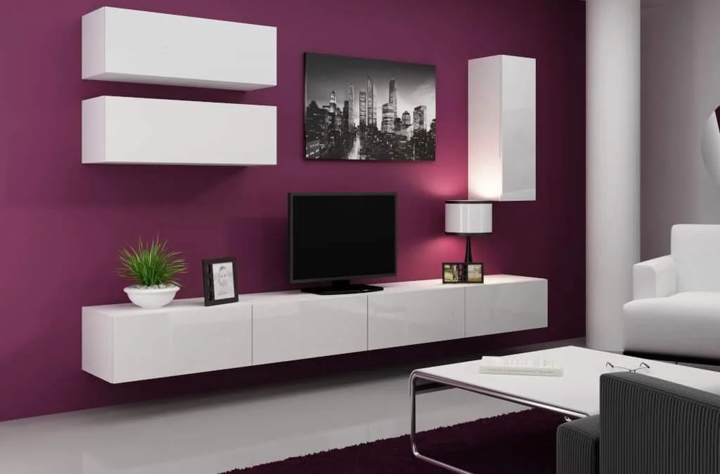 Z oferty firmy Cama Meble klienci chętnie wybierają meble do salonu „Vigo”. Cechą charakterystyczną systemu jest to, że są to meble podwieszane.