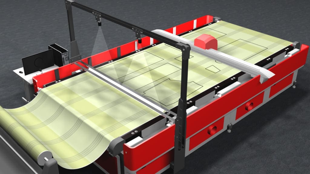 Cutter Kuris, dystr. Impall. Oprogramowanie Kuris Vision Cut pozwala na precyzyjne pasowanie elementów do zeskanowanego materiału, z dokładnością niemożliwą do osiągnięcia we wcześniejszych rozwiązaniach systemowych.
