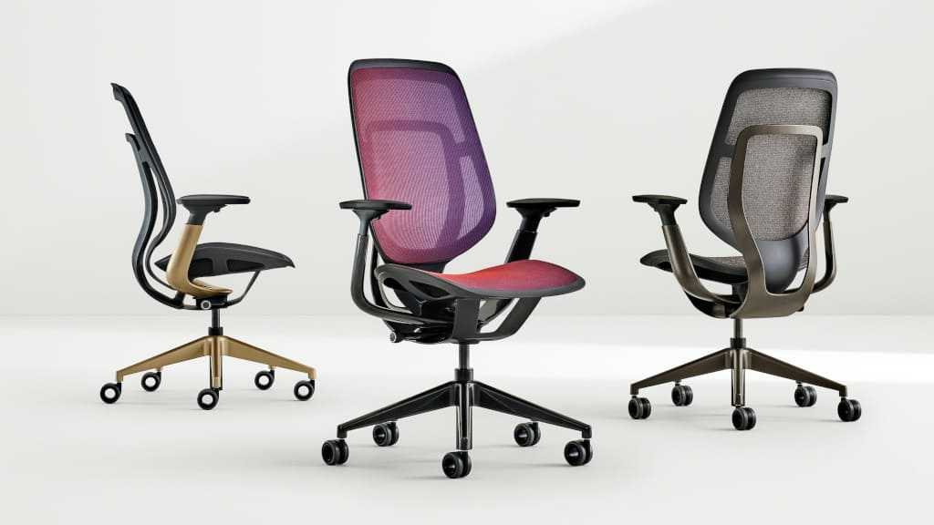 Fotel Karman, prod. Steelcase, partner w Polsce ARC Interiors.