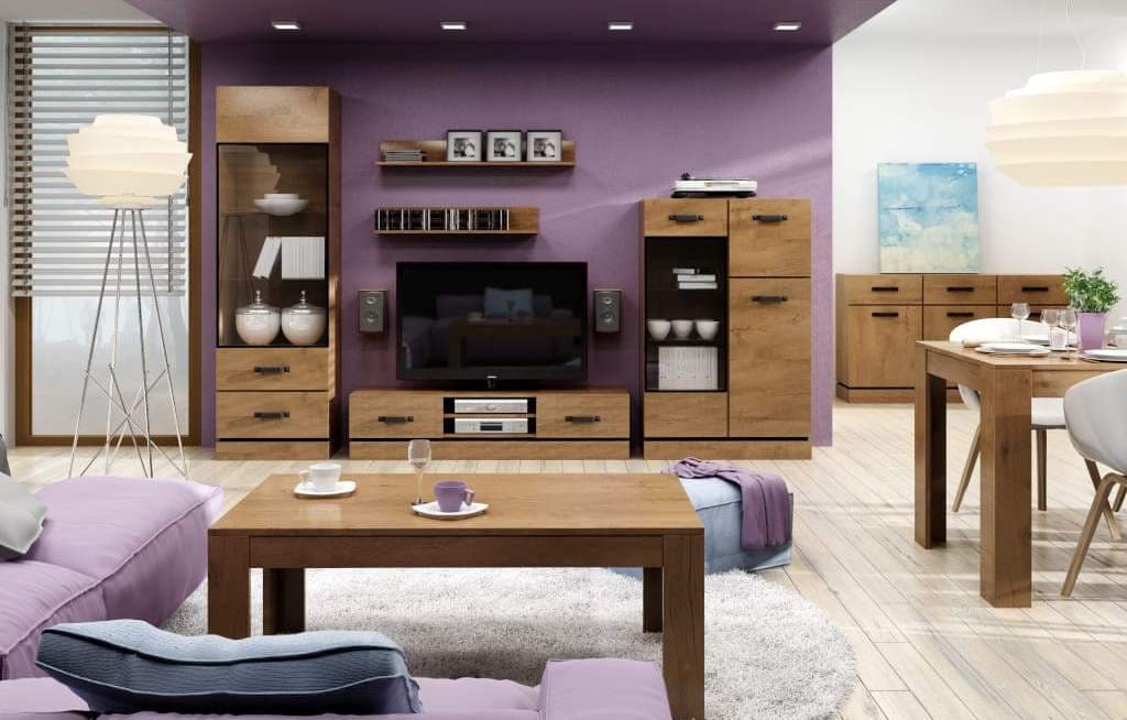 Meble z kolekcji „Kardamon” firmy Dig-Net wyróżniają się prostą, geometryczną formą. Na uwagę zasługuje metalowy uchwyt w modnym stylu vintage.