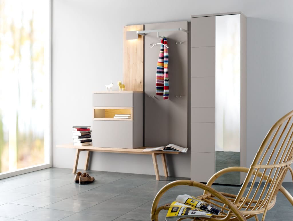 Kolekcję do przedpokoju „Fox” niemieckiej marki Sudbrock (dystr. Alnus Polska) cechuje niepowtarzalne wzornictwo, funkcjonalność i wielostronne możliwości planowania.