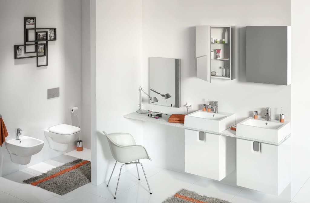 „Koło Twins” firmy Sanitec Koło to kolekcja pojemnych szafek, zaprojektowanych z myślą o nowoczesnej, indywidualnej aranżacji łazienki.