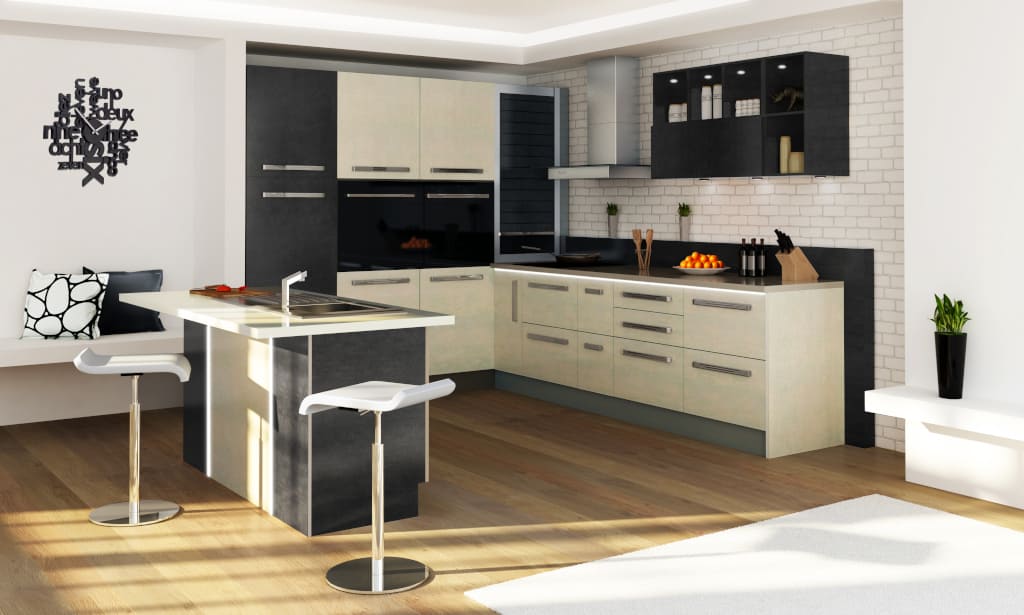 Kuchnia „Vertigo-Line” Fabryki Mebli Stolkar to połączenie prostoty i wygody.