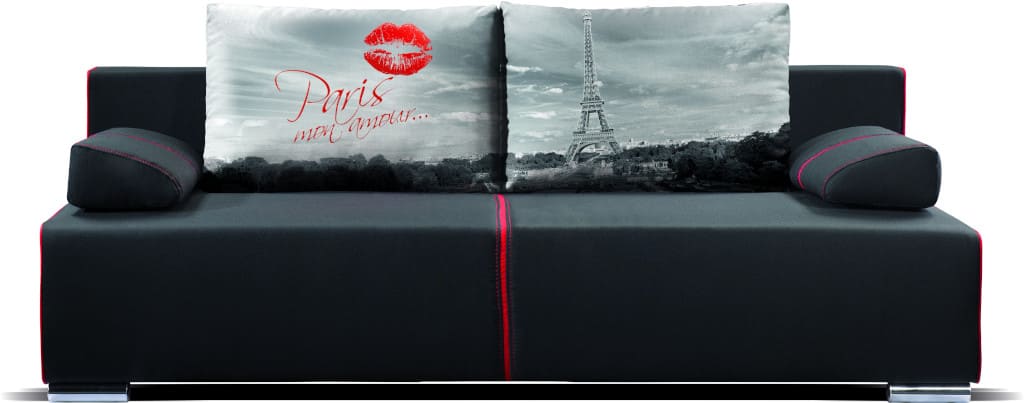 Nowością w ofercie wzorów drukowanych firmy Libro jest model „Play New”. Najnowszy projekt nadruków wzbogacono o przestrzenne wzory, które uatrakcyjniają wygląd sofy i są wyczuwalne w dotyku.