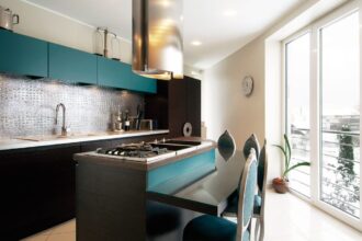 Efekt zastosowania maty dekoracyjnej „Croco”, prod. Sibu, dystr. Siro.