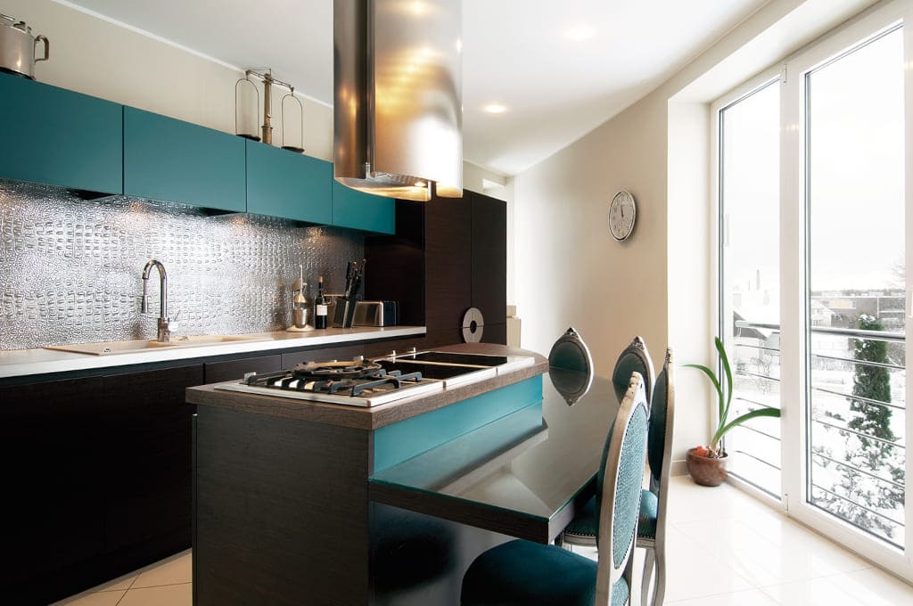 Efekt zastosowania maty dekoracyjnej „Croco”, prod. Sibu, dystr. Siro.