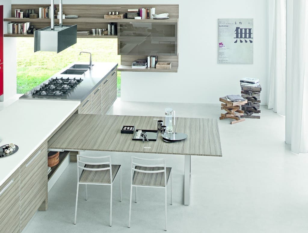 Mechanizm podblatowy „Dinner”, dostępny w ofercie firmy TCo. Trading Company, pozwala na uzyskanie trzech różnych kombinacji długości, maksymalnie około 2 m.