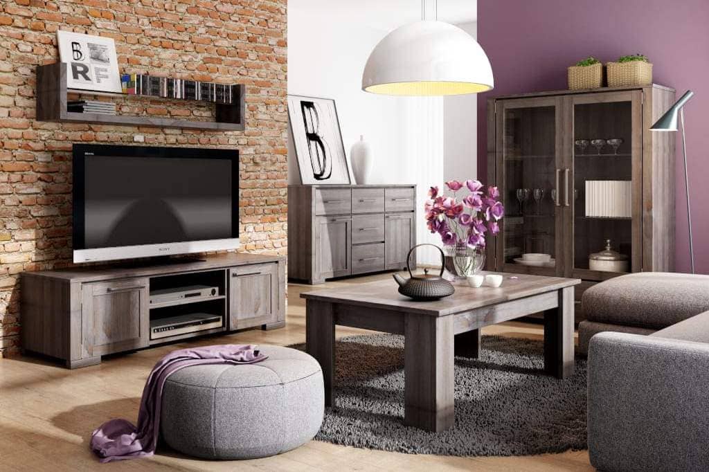 Kolekcję „Modern” firmy Meblo-Wosk tworzą meble do salonu o prostej stylistyce i naturalnym charakterze.