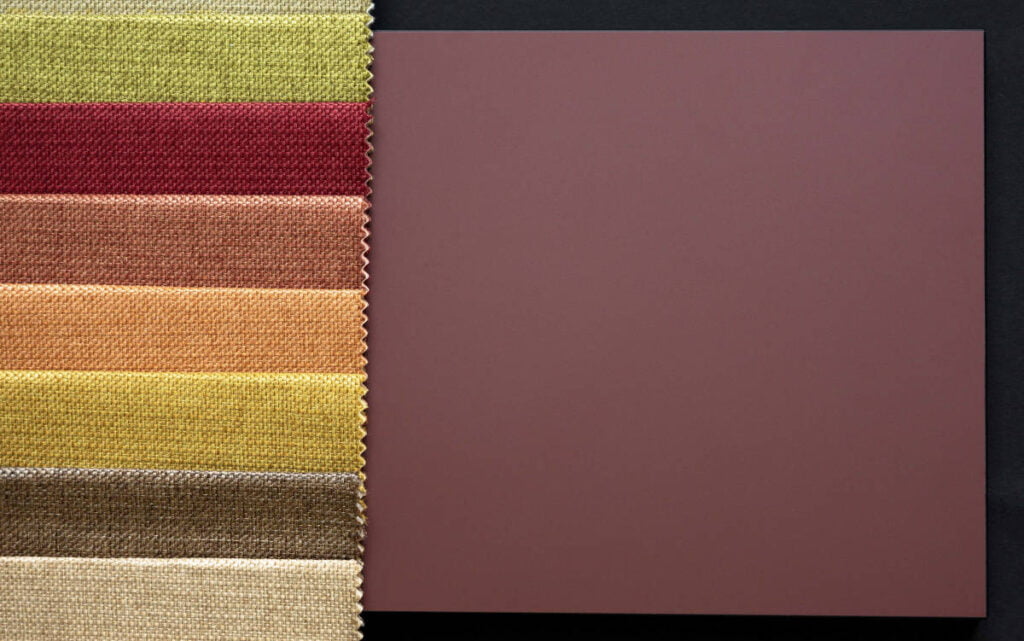 Niemann - płyta meblowa bordo Acrylux Mat Anti-fingerprint