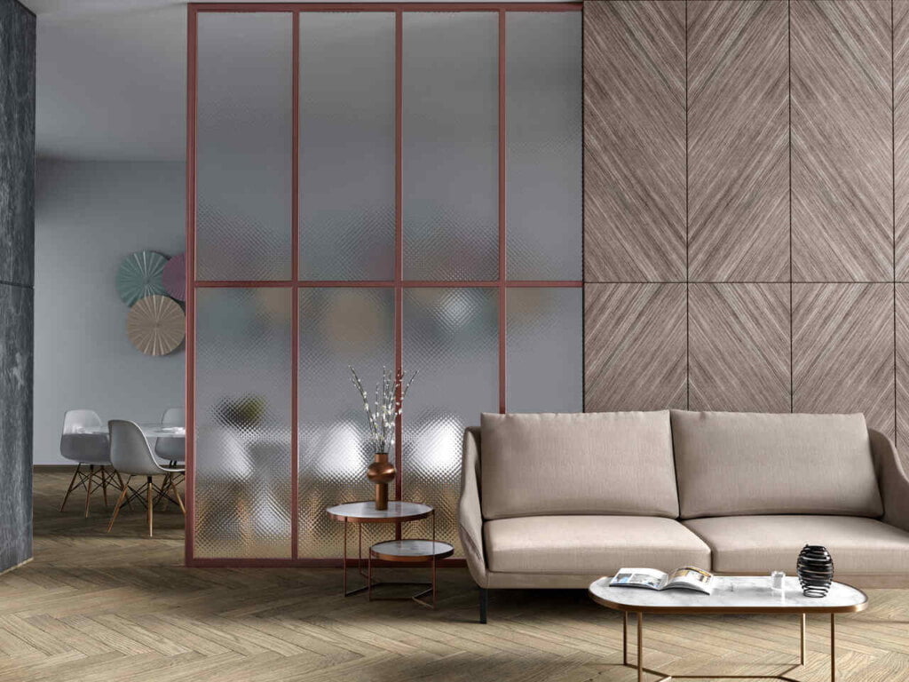 Szkło ornamentowe Saint Gobain-Glass.