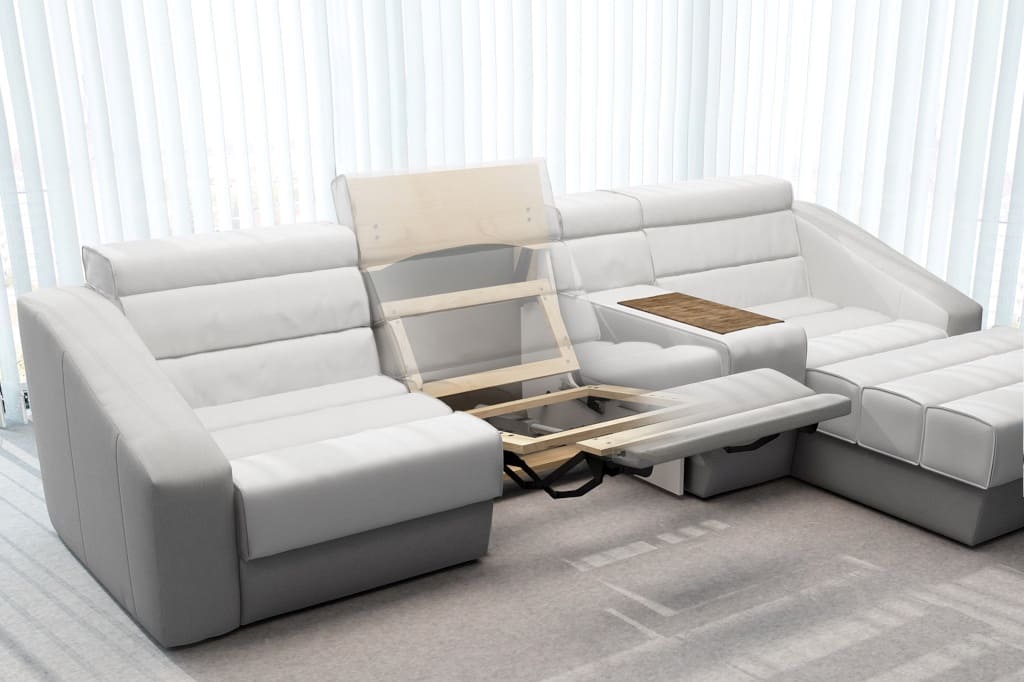 SF 056-B-5 firmy Stalmot & Wolmet ma zastosowanie w fotelu lub sofie w oddzielnych, pojedynczych siedziskach.