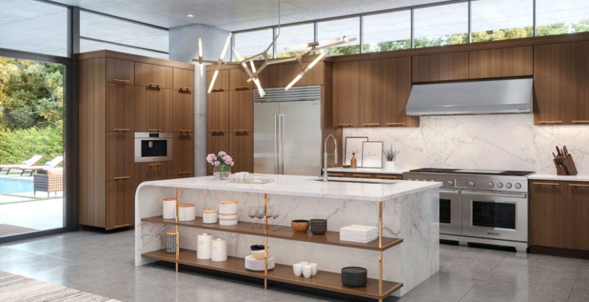 Urządzenia kuchenne muszą być potężne i profesjonalne. Amerykanie lubią też stal.