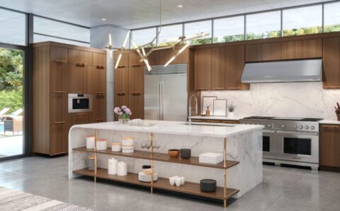 Urządzenia kuchenne muszą być potężne i profesjonalne. Amerykanie lubią też stal.