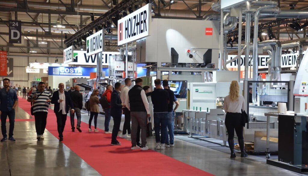 Stoisko Weinig Holz-Her na targach Xylexpo 2022