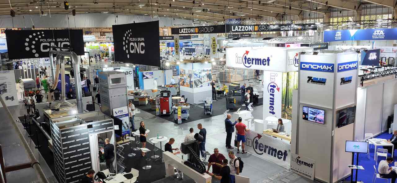 Wystawcy DREMA 2023 - widok z góry.