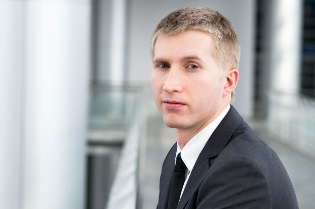 Konrad Fleśman, dyrektor targów „Furnica” i „Sofab”.