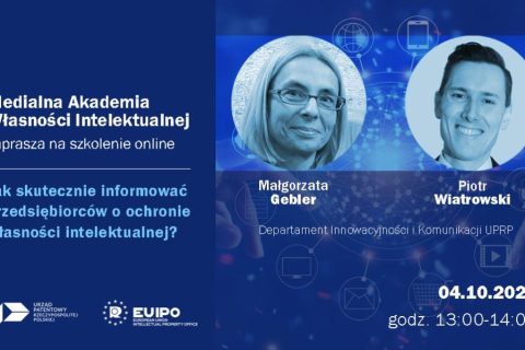 Webinar o ochronie własności intelektualnej.