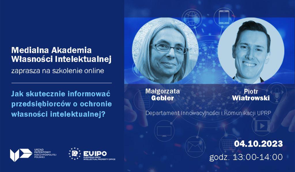 Webinar o ochronie własności intelektualnej.