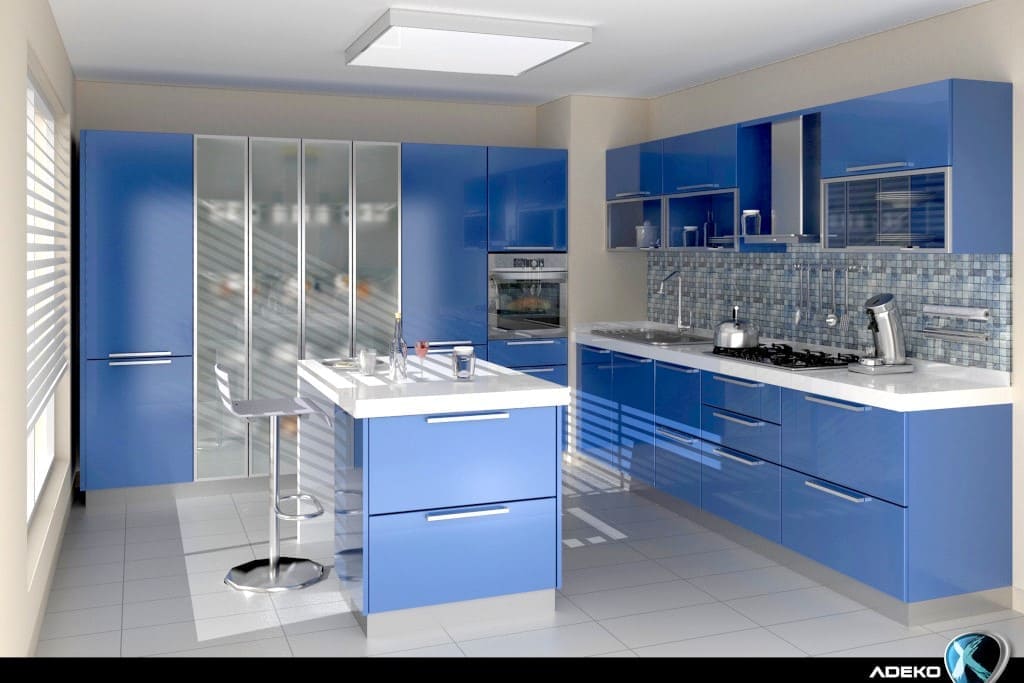 Oprogramowanie do projektowania mebli Adeko 14 firmy Lignumsoft umożliwia m.in. przygotowanie wizualizacji kuchni.