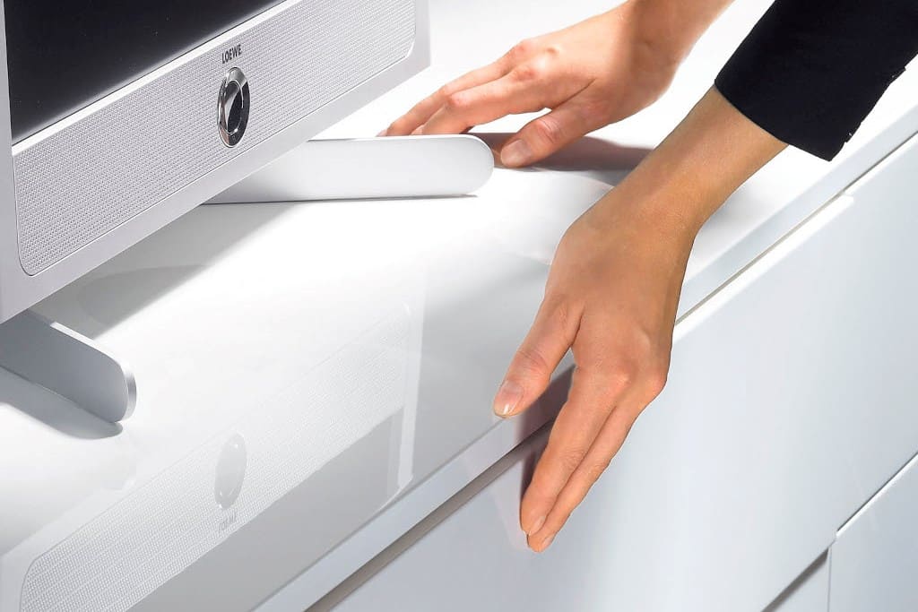 Popularne prowadnice „Quadro” firmy Hettich.