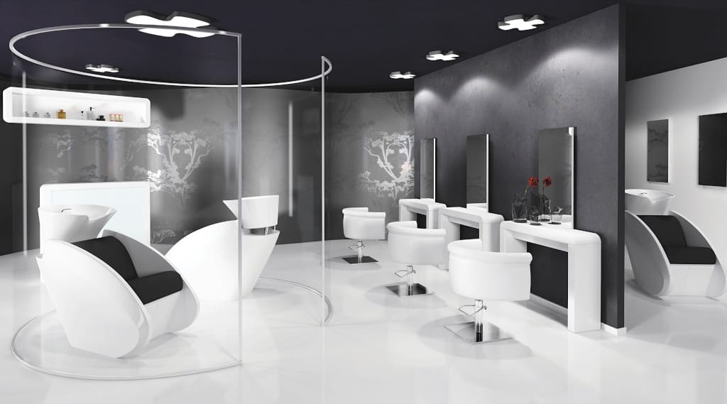 Wśród klientów firmy Ayala dużą popularnością cieszą się nowoczesne meble fryzjerskie z kolekcji „Reflection”.