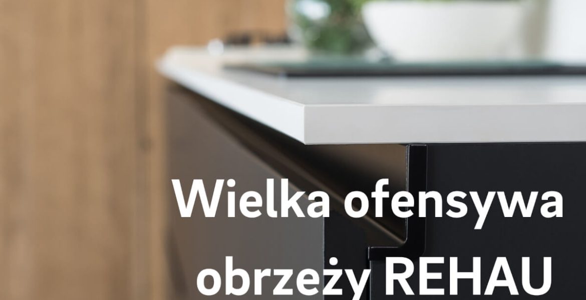 Oferta obrzeży REHAU – RAUKANTEX UNIcolor economy.
