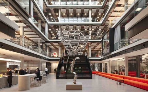 Strefa wejściowa, atrium.