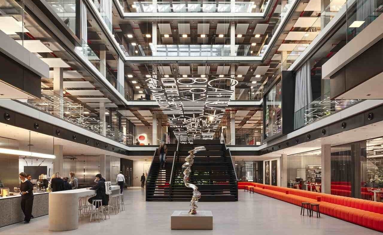Strefa wejściowa, atrium.
