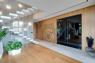 Dom u podnóża Beskidów, realizacja TOKA + HOME architekci - Anna Kapinos i Tomasz Słomka.