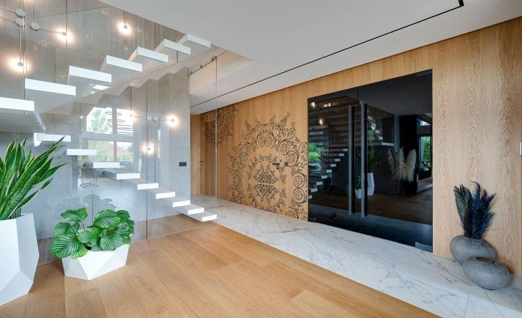 Dom u podnóża Beskidów, realizacja TOKA + HOME architekci - Anna Kapinos i Tomasz Słomka.