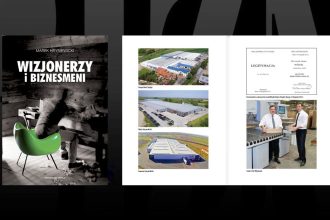Książka „Wizjonerzy i biznesmeni cz. 1”, której autorem jest Marek Hryniewicki, znów trafiła do sprzedaży.