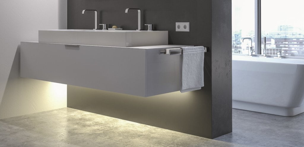 Hafele - oświetlenie Loox 5 w łazience