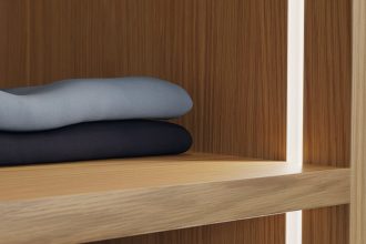 Hafele - oświetlenie Loox 5 w sypialnu - wnęka