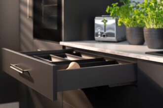 Hafele - szuflady Matrix S Slim górna