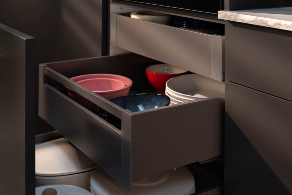 Hafele - szuflady Matrix S Slim wewnątzna