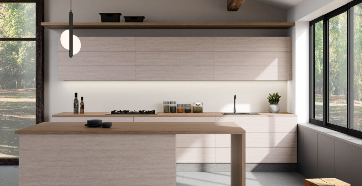 Interprint - wizualizacja dekoru w kuchni