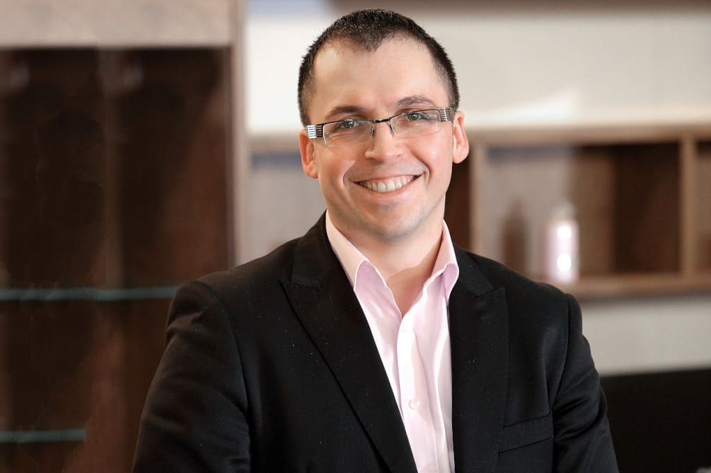 Łukasz Niechciał, wiceprezes Zarządu w firmie Meble Laski.