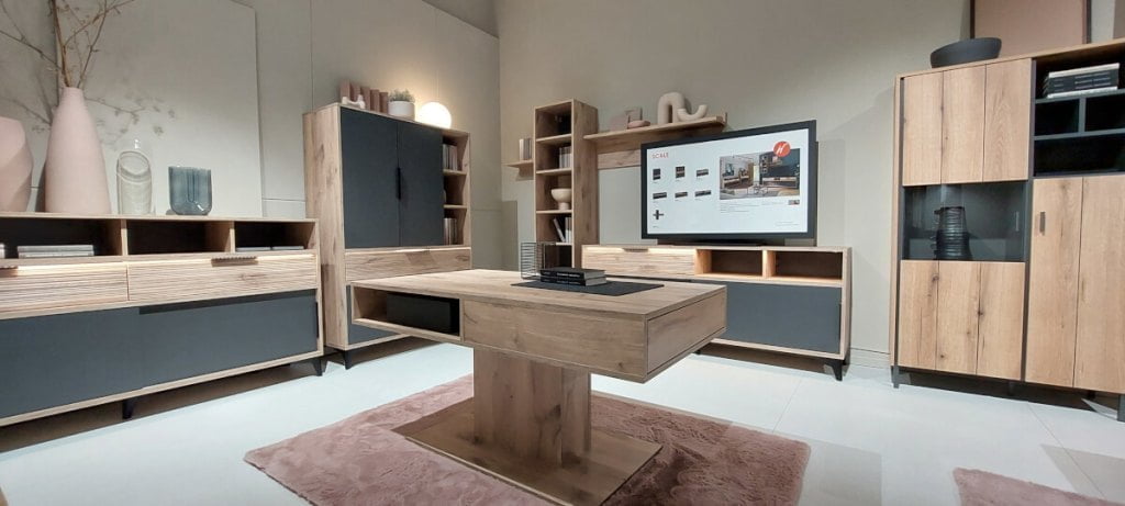 Ekspozycja Meble Wójcik na targach MOW 2023