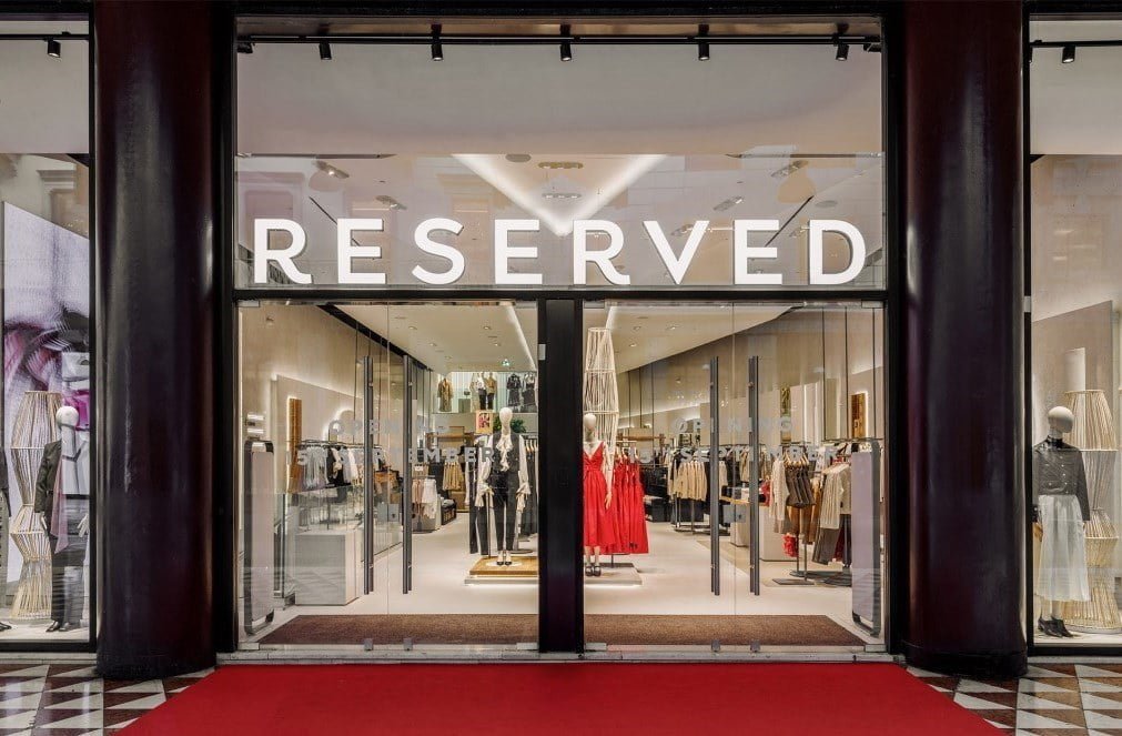 Pierwszy salon Reserved we Włoszech - w Mediolanie.