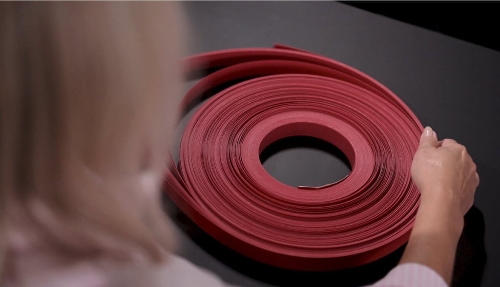 Obrzeża z oferty Rehau - rolka.