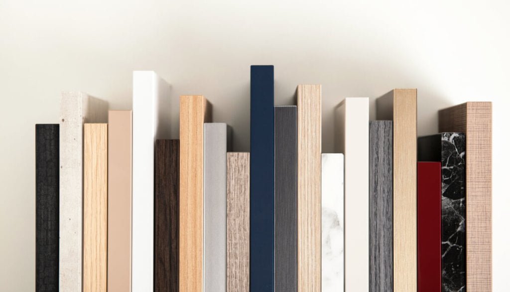 Obrzeża z oferty Rehau - selekcja kolorów.