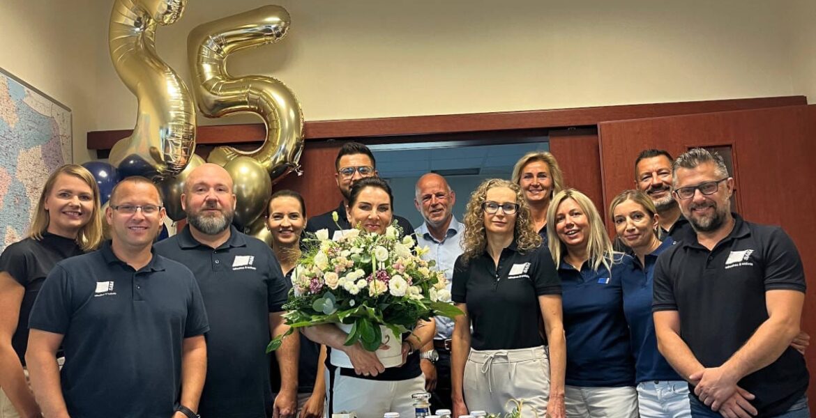 SABA Polska - cały zespół pracowników na 25-leciu firmy