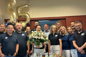 SABA Polska - cały zespół pracowników na 25-leciu firmy