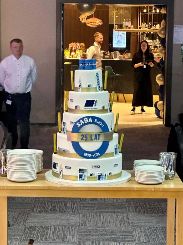 SABA Polska - tort jubileuszowy