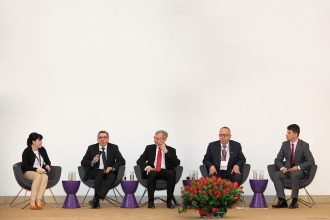 Kongres Założycielski Unii Rynku Budowlano-Inwestycyjnego URBI, 2 kwietnia 2014 r. Debata zatytułowana „Jak branża budowlano-inwestycyjna może rozwinąć polską gospodarkę?”